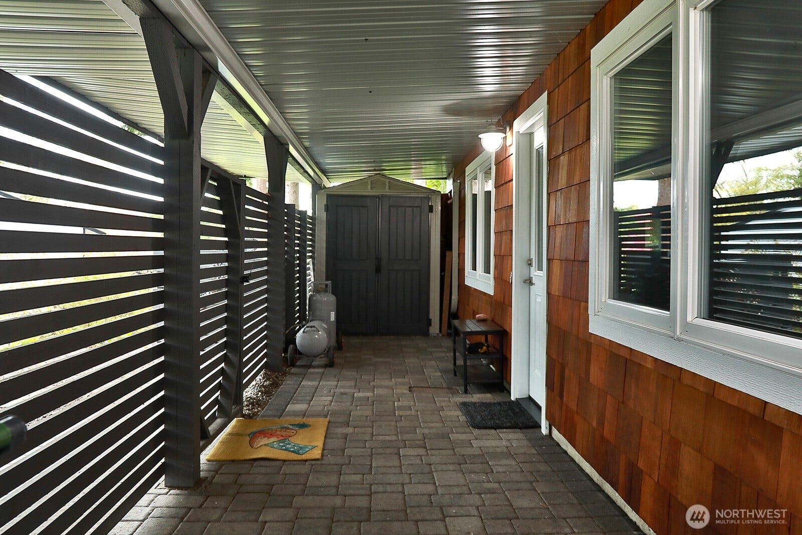 2496 Discovery Place, Langley, WA 98260 Separate entrance off the covered carport. This is great area for drop off of packages.