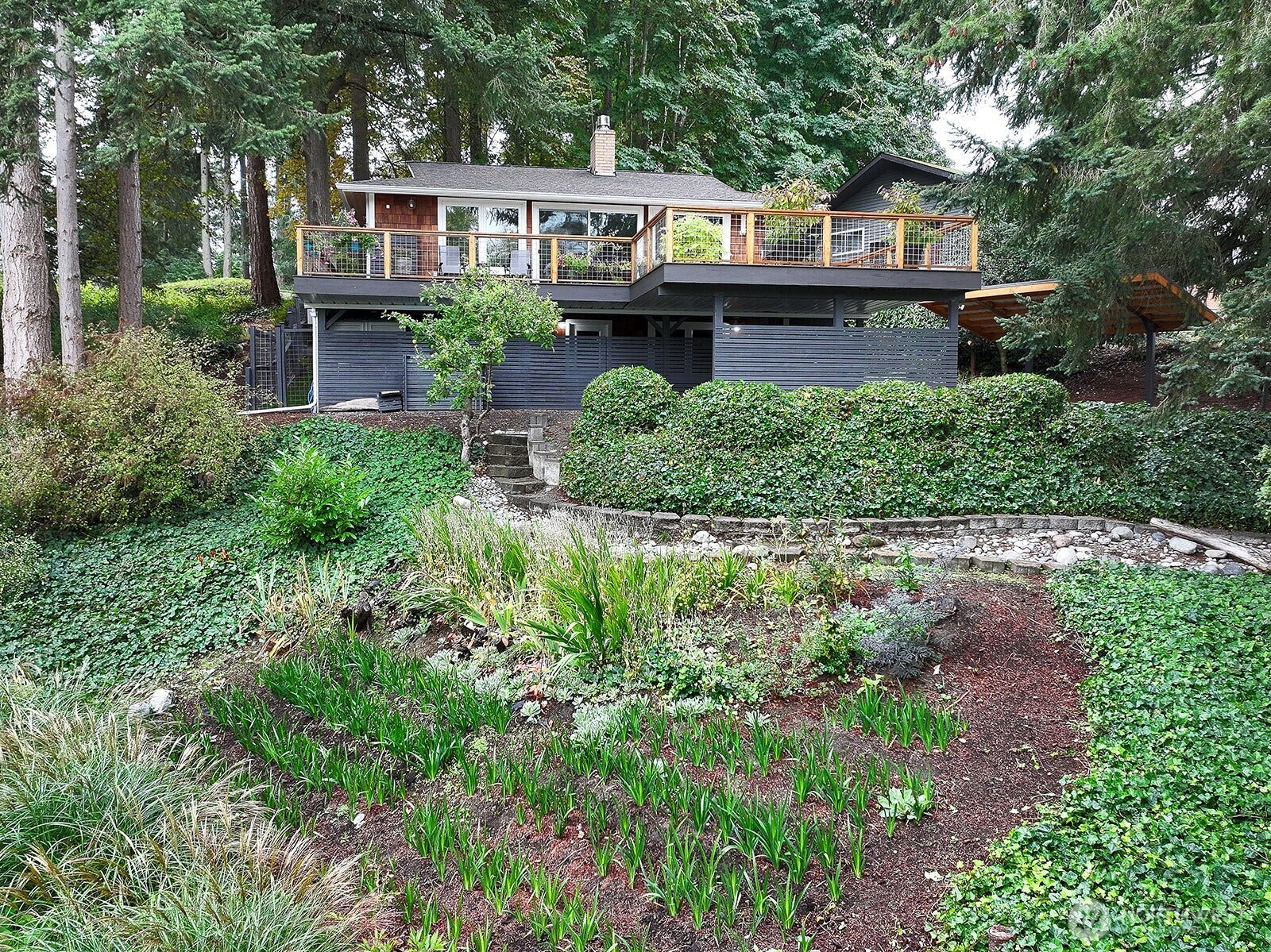 2496 Discovery Place, Langley, WA 98260 Perched among the trees.