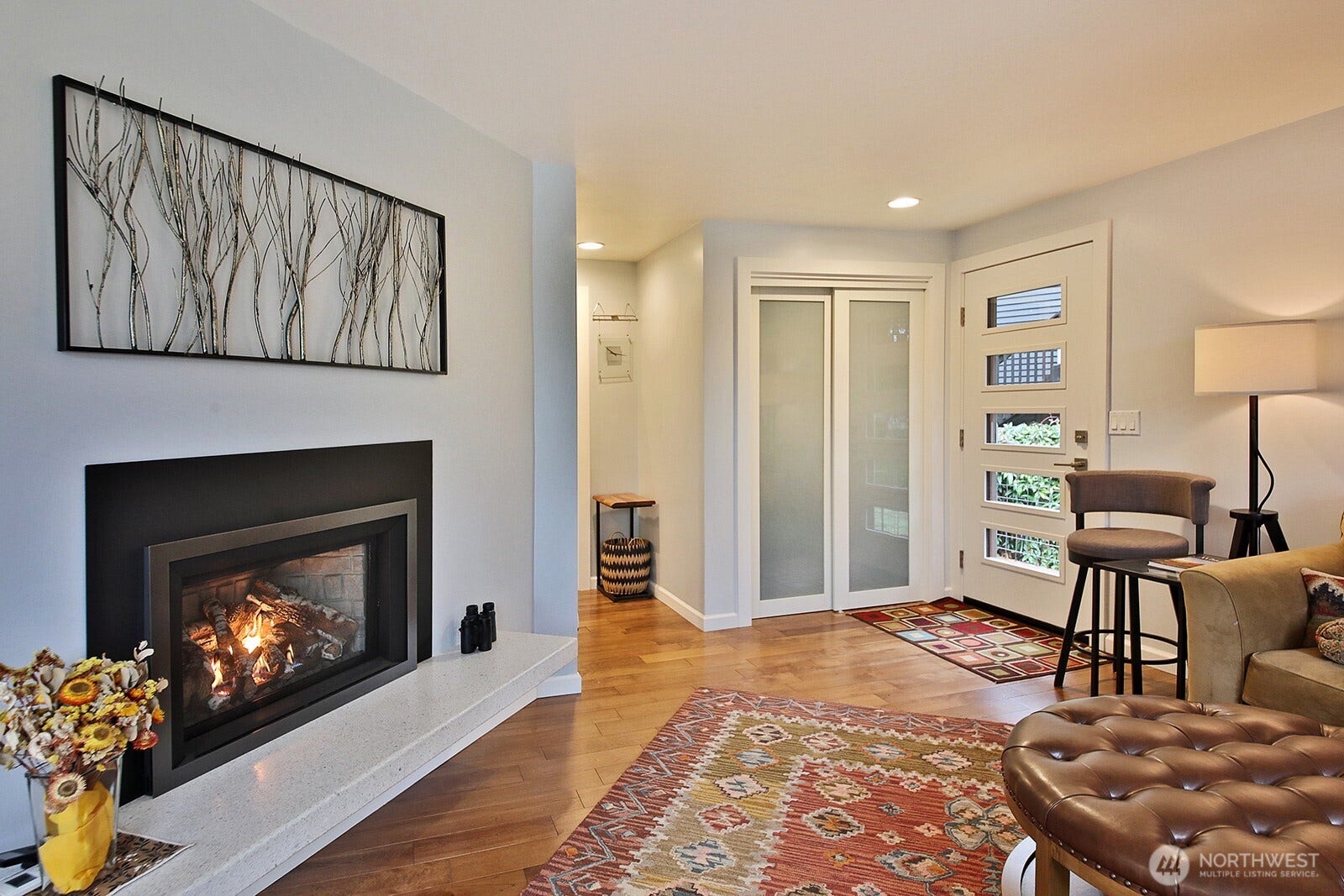 2496 Discovery Place, Langley, WA 98260 Propane fireplace, hardwood floors, newer doors and hardware.