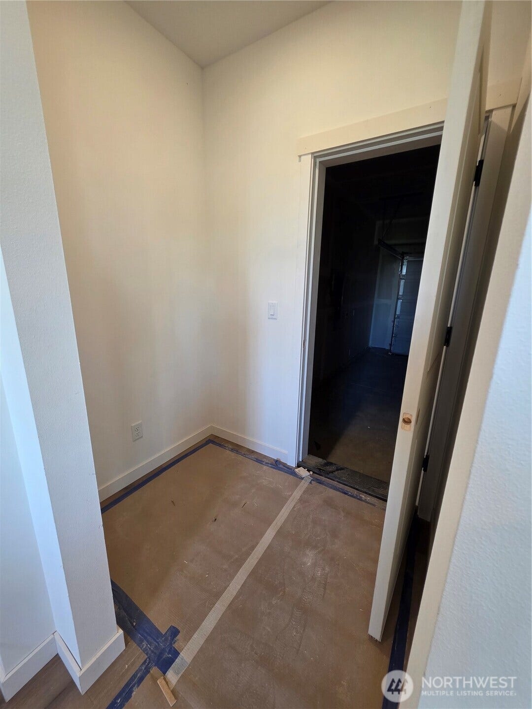 mud room entry at garage