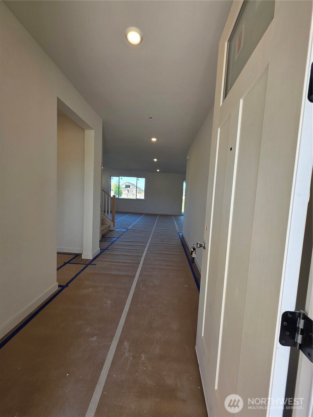 Entry at front door