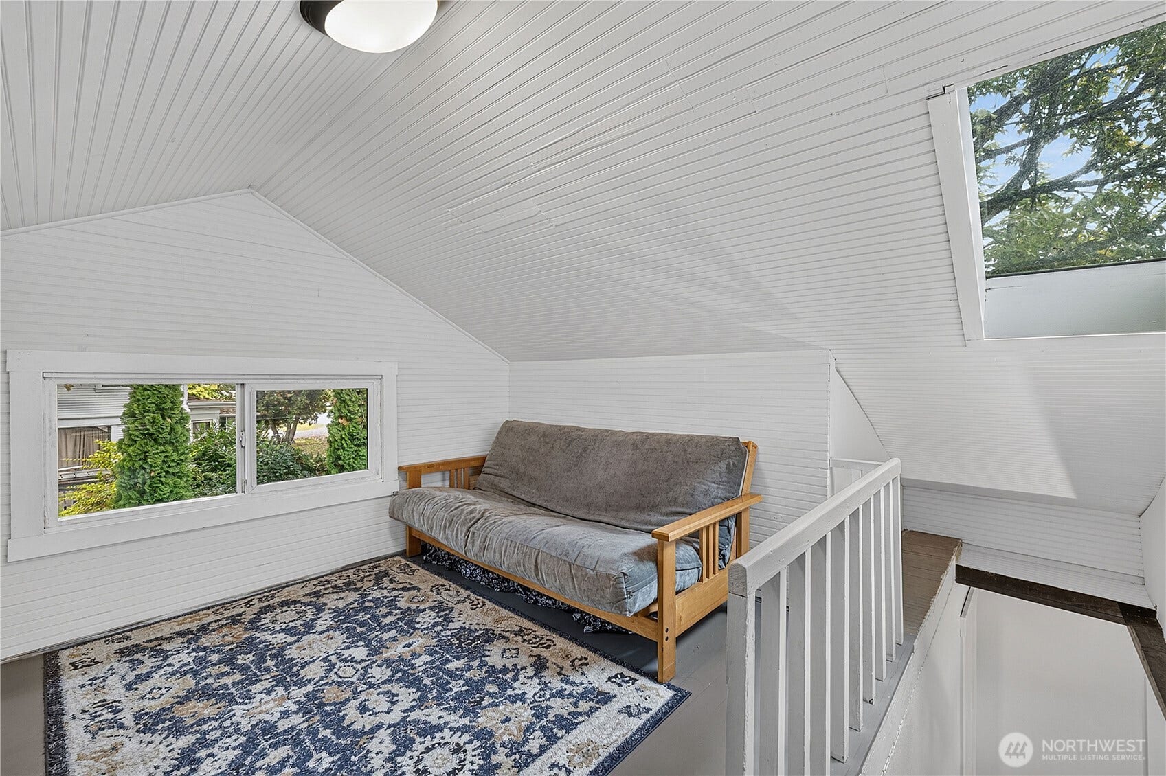 513 Warner Street, Sedro Woolley, WA 98284 Loft area with a window and skylight for lots of natural light