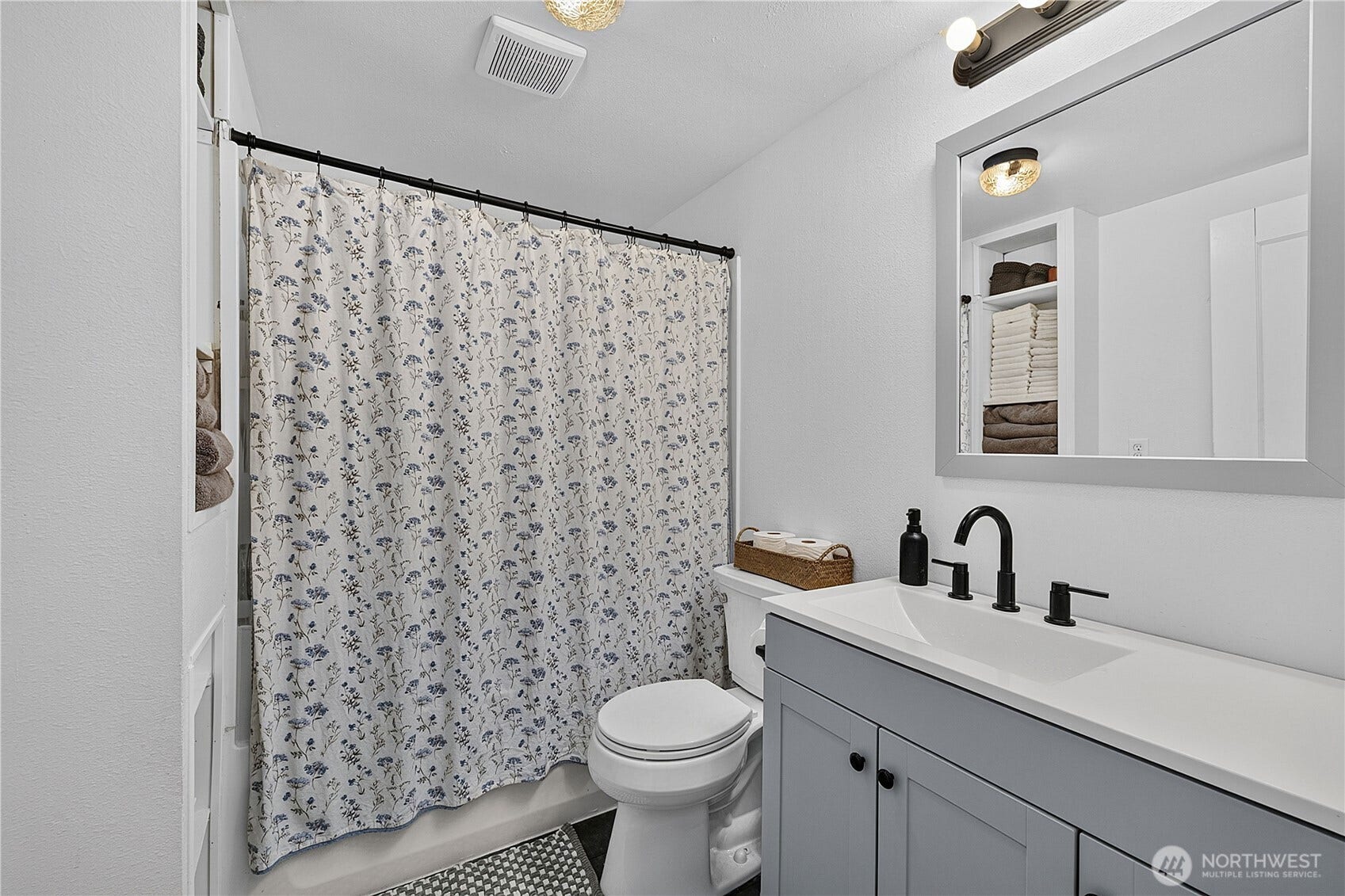 513 Warner Street, Sedro Woolley, WA 98284 Bathroom with bathtub and shower