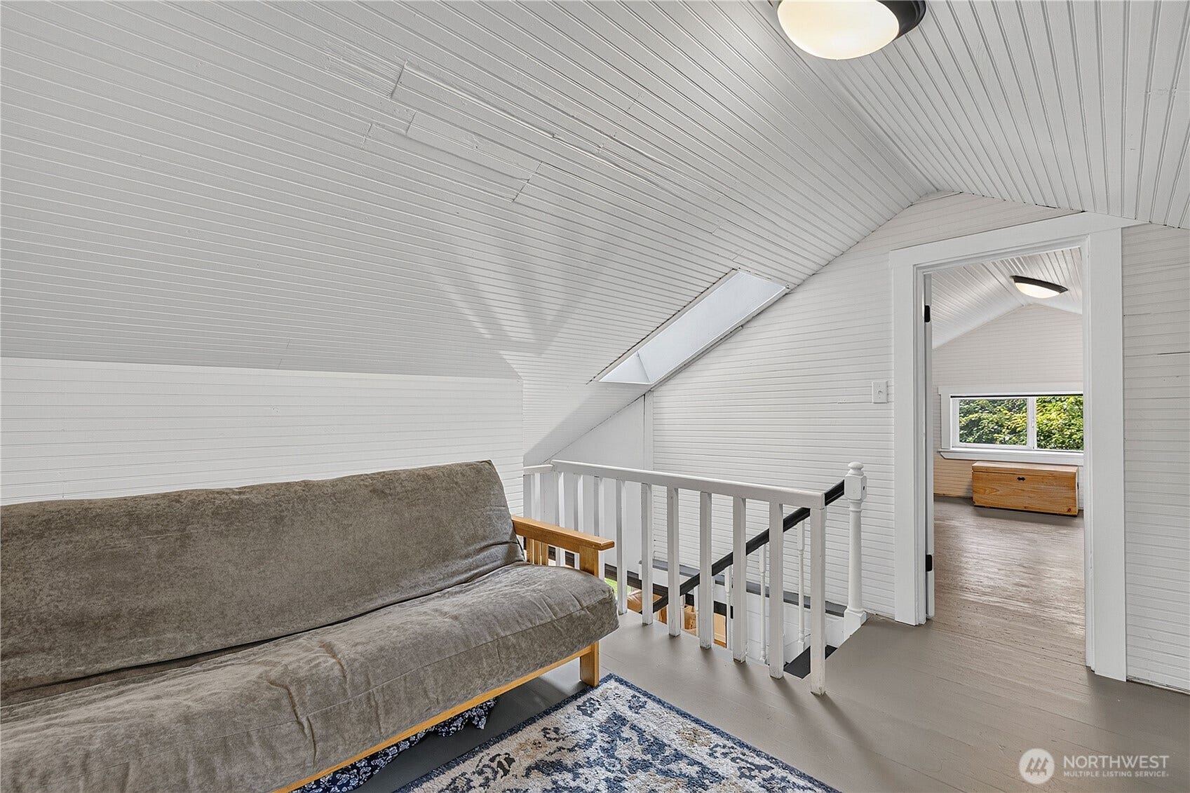 513 Warner Street, Sedro Woolley, WA 98284 Loft area with a window and skylight for lots of natural light