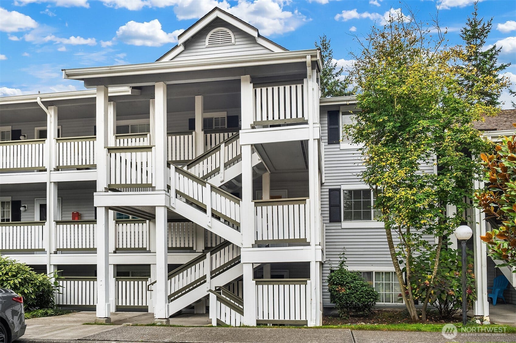 One flight of stairs to this adorable condo!