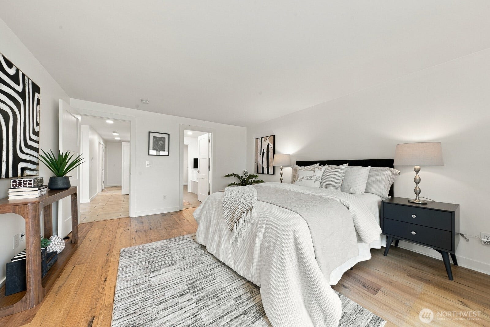7114 164th Street SW, Edmonds, WA 98026 Primary bedroom, not shown is direct access to view deck