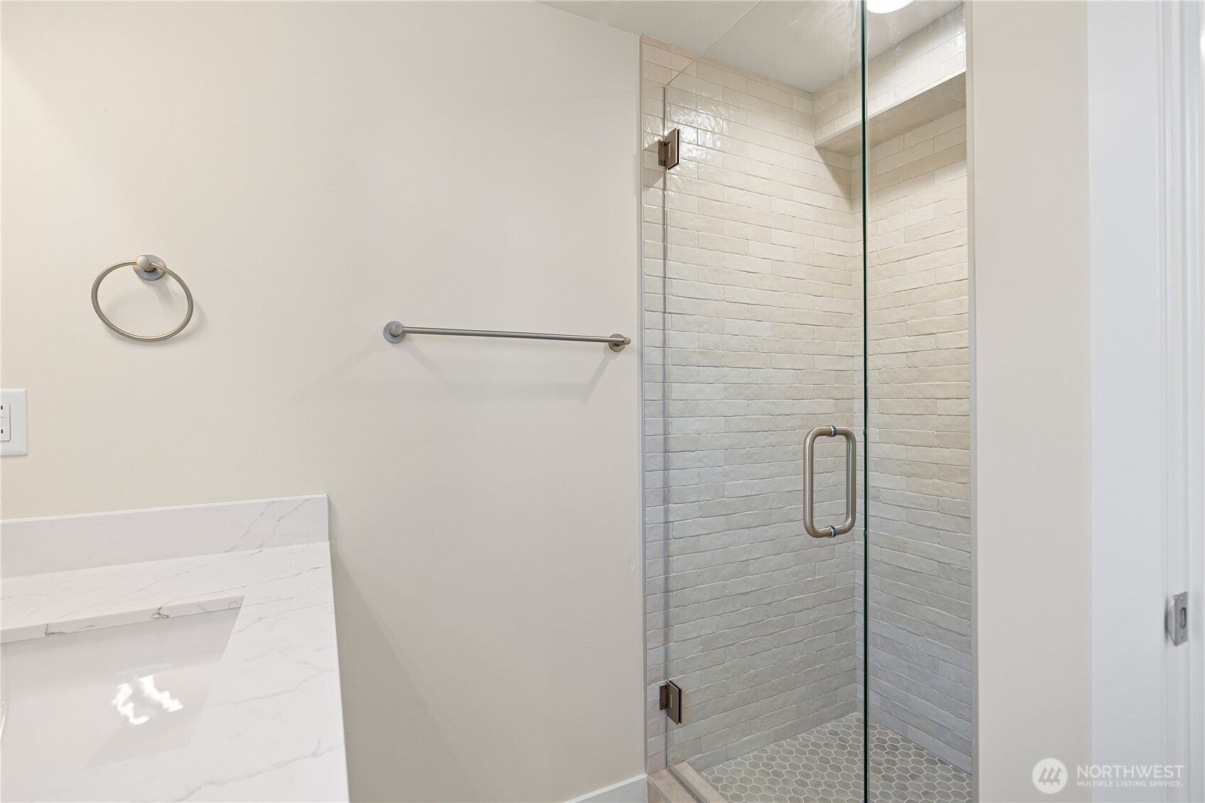 8043 19th Avenue NE, Seattle, WA 98115 3/4 bath on the lower level.