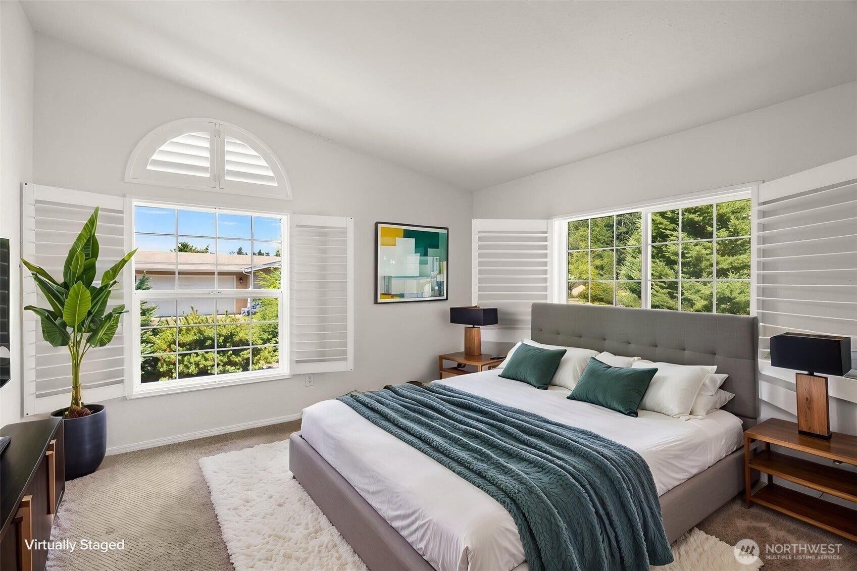 14619 41st Avenue Ct NW, #82, Gig Harbor, WA 98332 Bedroom #2. Virtually Staged.