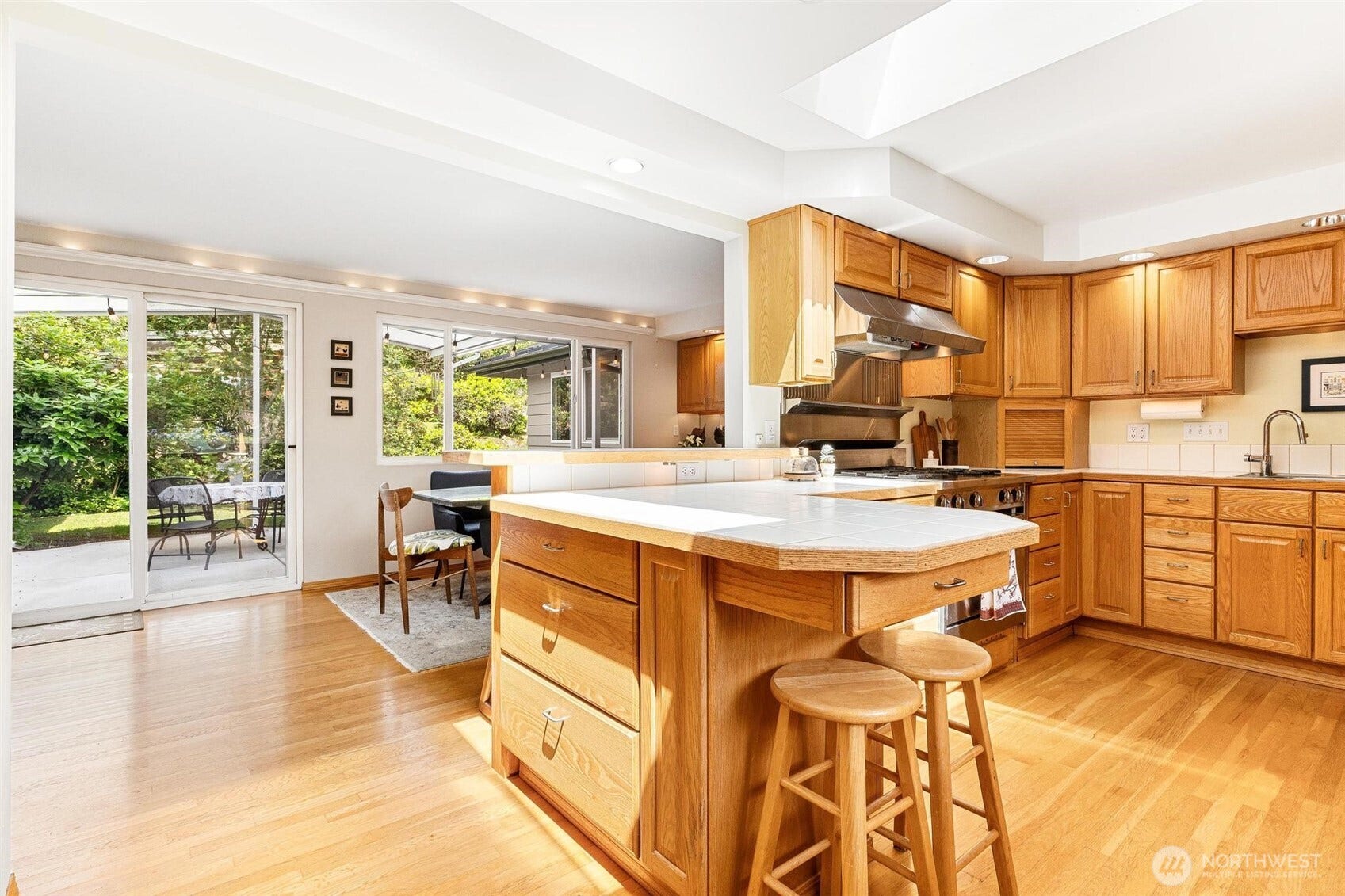 Custom cabinets built for where you want to storage things when cooking and entertaining.