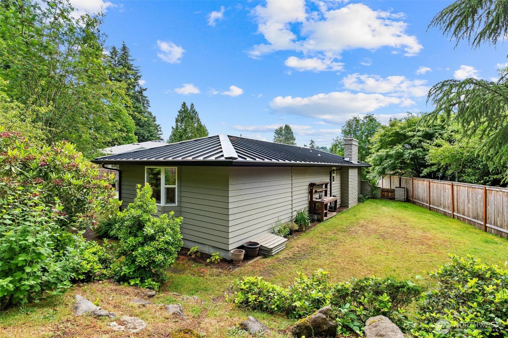 Left side yard