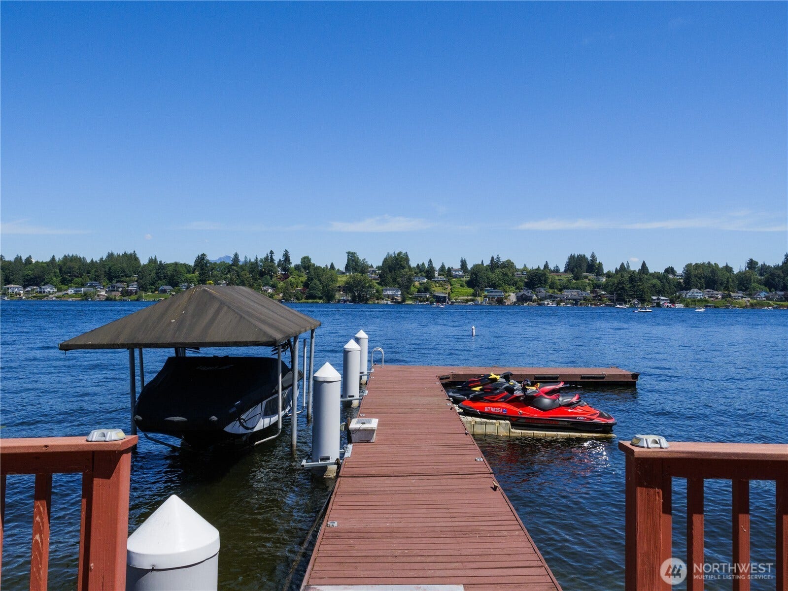 Launch into lake life. Step from your dock to the water and enjoy every day like a vacation.