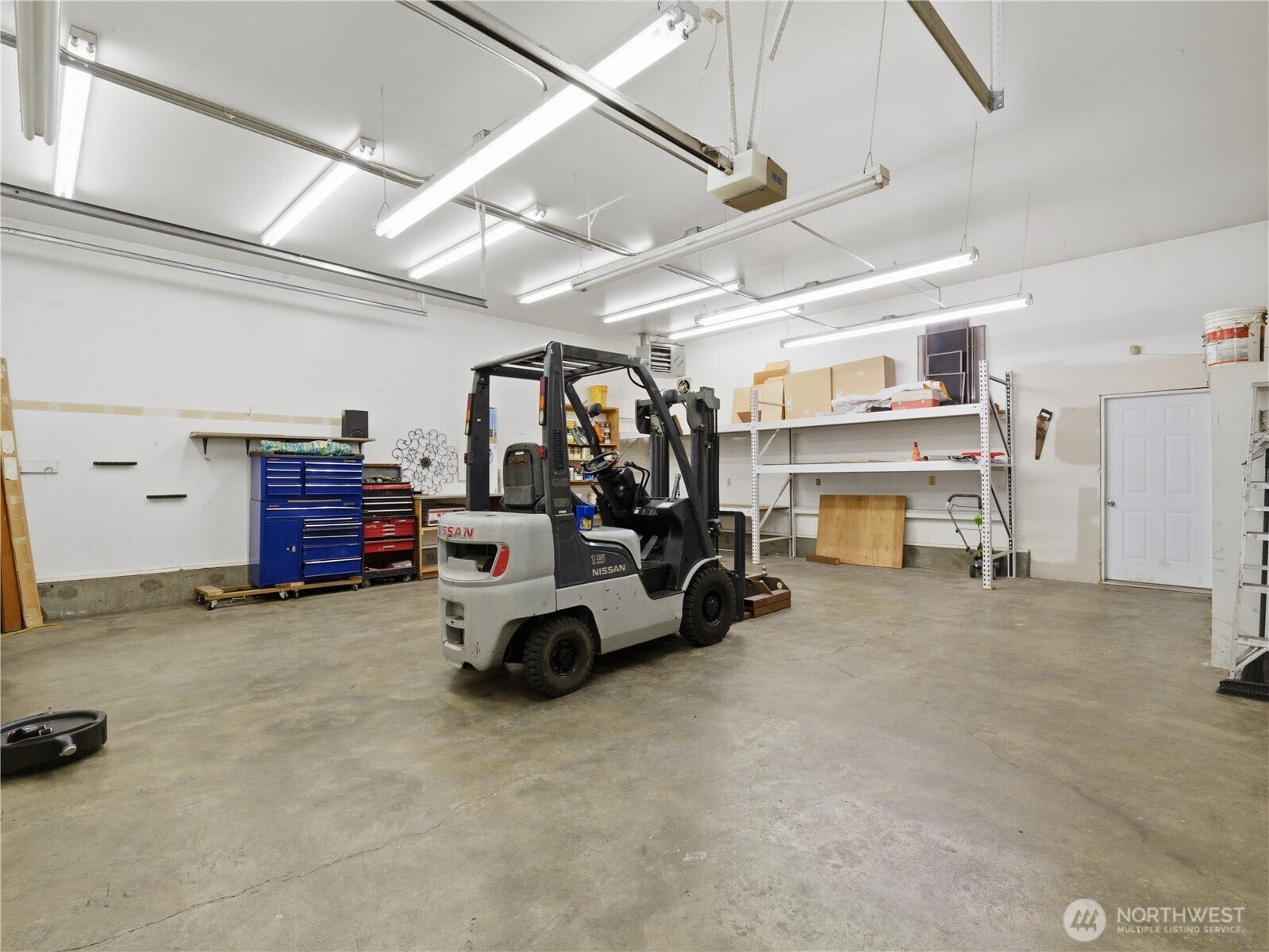Generous storage and workspace support every aspect of waterfront living.