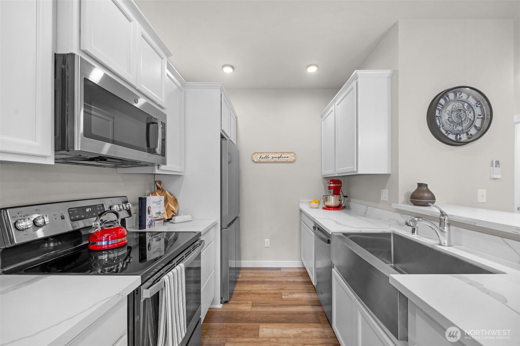 404 Raybird Avenue, Granite Falls, WA 98252 Clean kitchen with stainless steel appliances