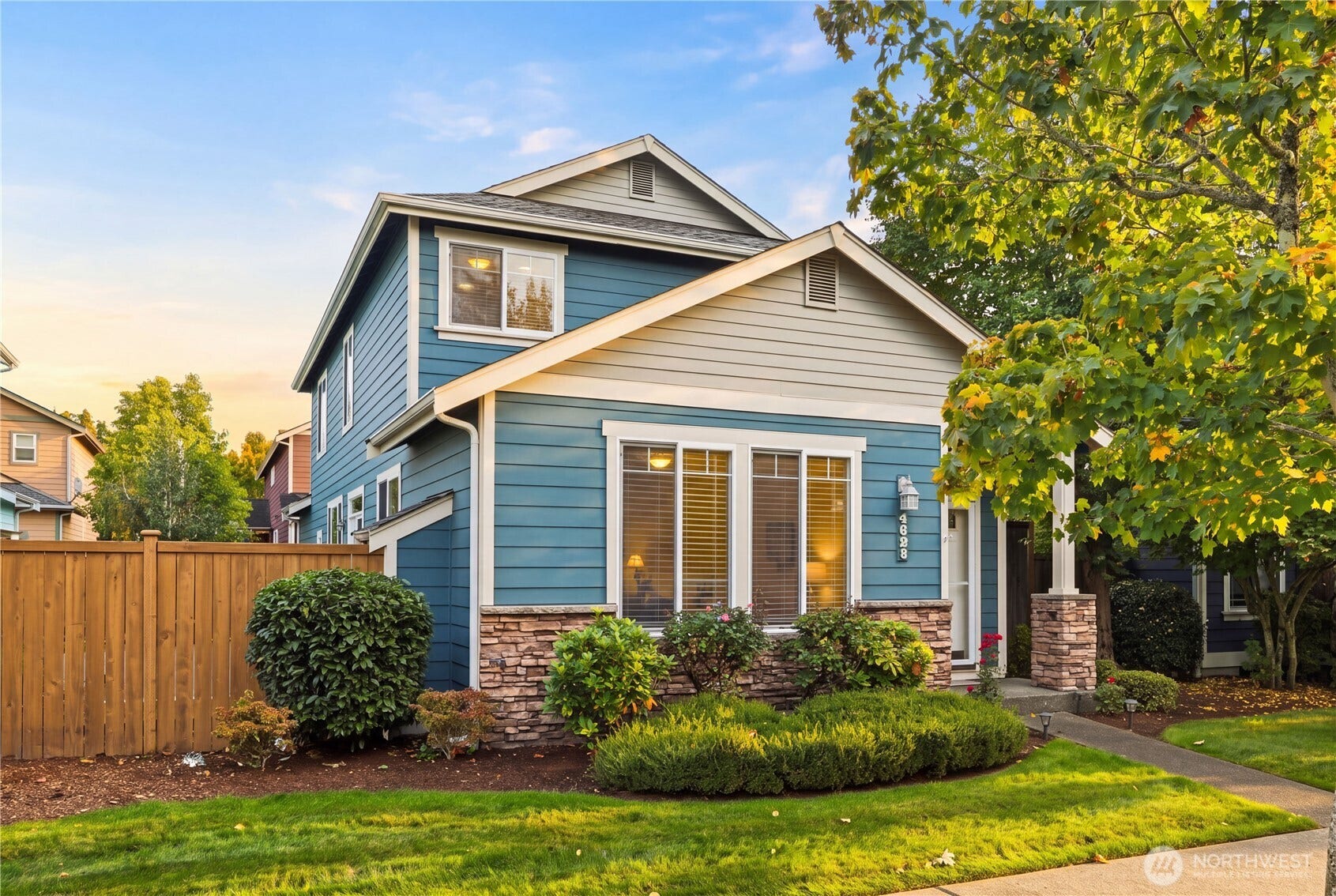 4628 Durham Street SE, Lacey, WA 98503 Tastefully updated craftsman with fresh 2022 exterior paint and classic curb appeal.