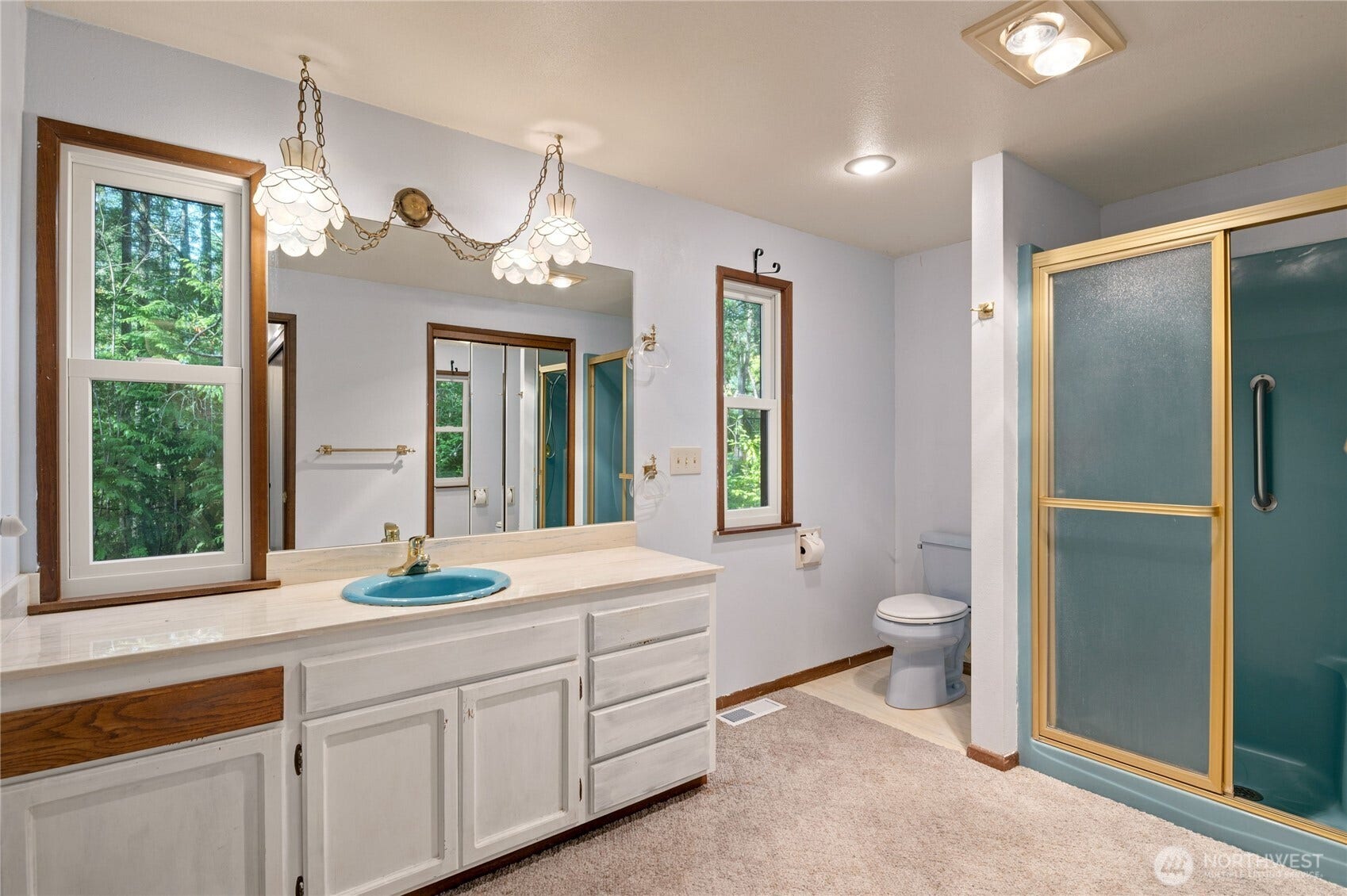 5628 139th Street NW, Gig Harbor, WA 98332 primary bath has a sanctuary feel. It is crying out for your touches