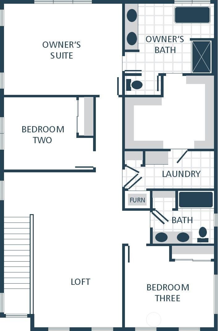 7719 Upper Ridge Road, Everett, WA 98203 Image is a rendering! Photographs are for illustrative purposes only. Features, finishes, interior/exterior colors, landscaping and floorplan shown may vary from actual homes built.