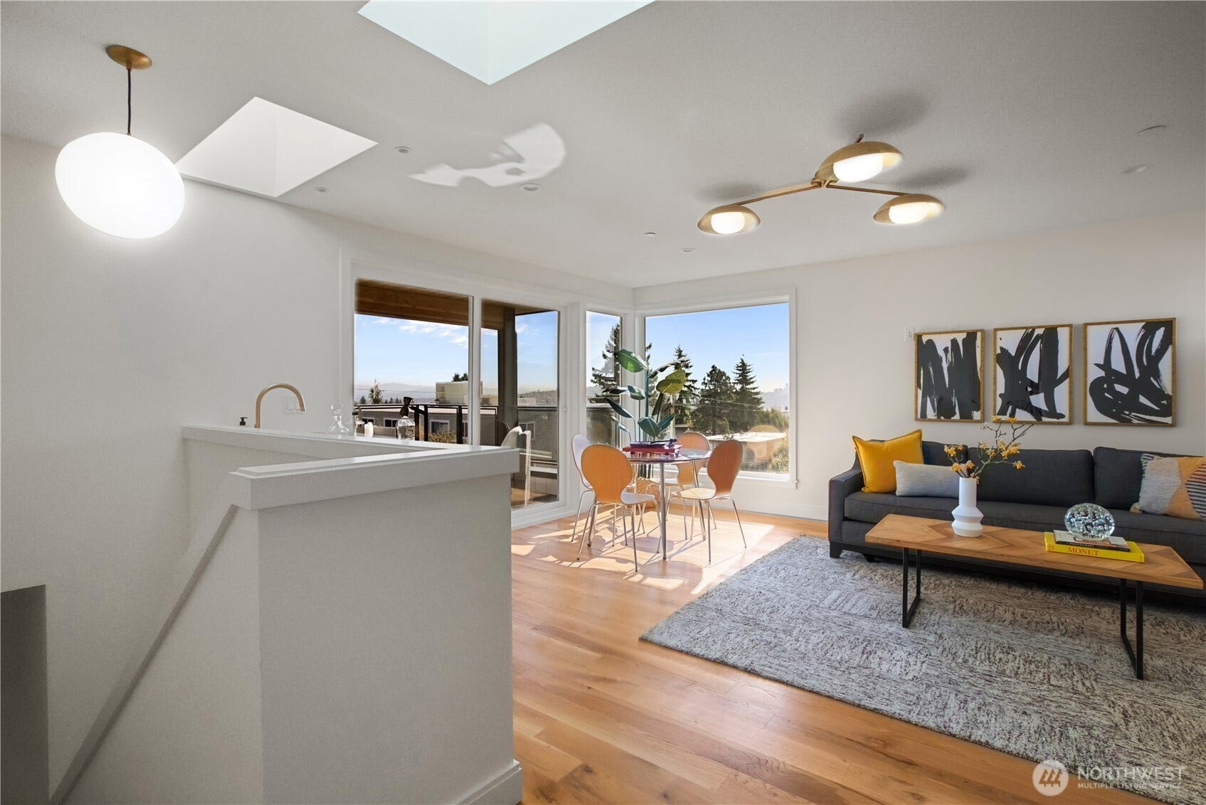 4469 Linden Avenue N, Seattle, WA 98103 Upper level rec room