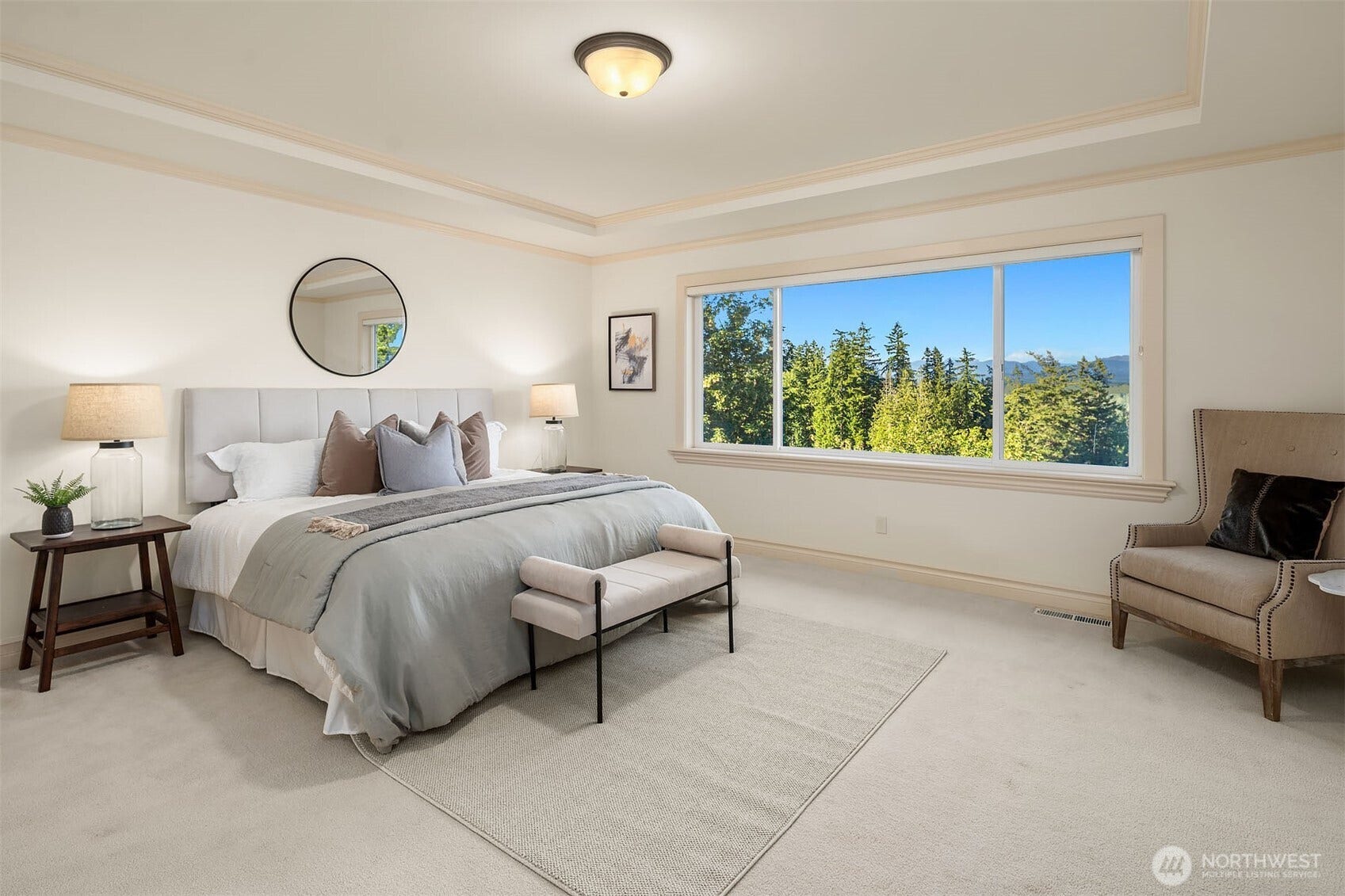 1836 273rd Place SE, Sammamish, WA 98075 Wake up to sweeping Cascade Mountain views and spectacular sunrises from this exceptional ridge-top setting.