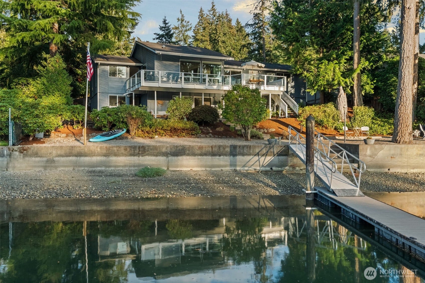 8812 86th Avenue NW, Gig Harbor, WA 98335 Private Dock and 100ft of waterfront living!