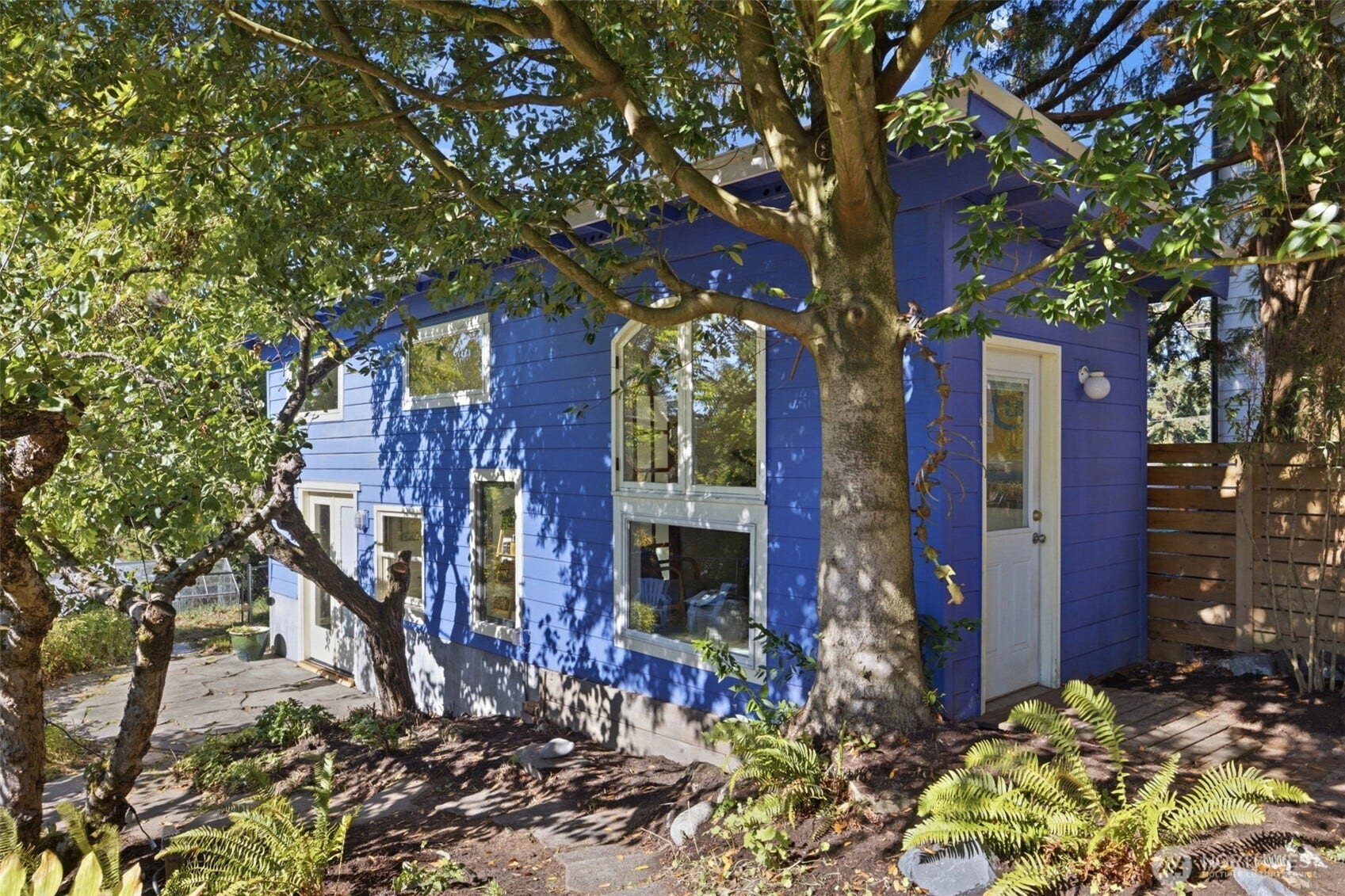 9051 2nd Avenue NW, Seattle, WA 98117 Roughly 300 sq ft back building. This is to the right as you walk out the back door.