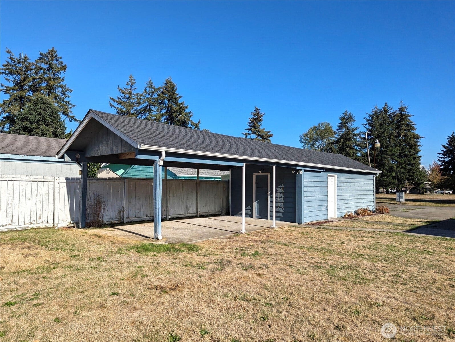 201 Brandywine Avenue, Dupont, WA 98327 Carport has easy access as well.