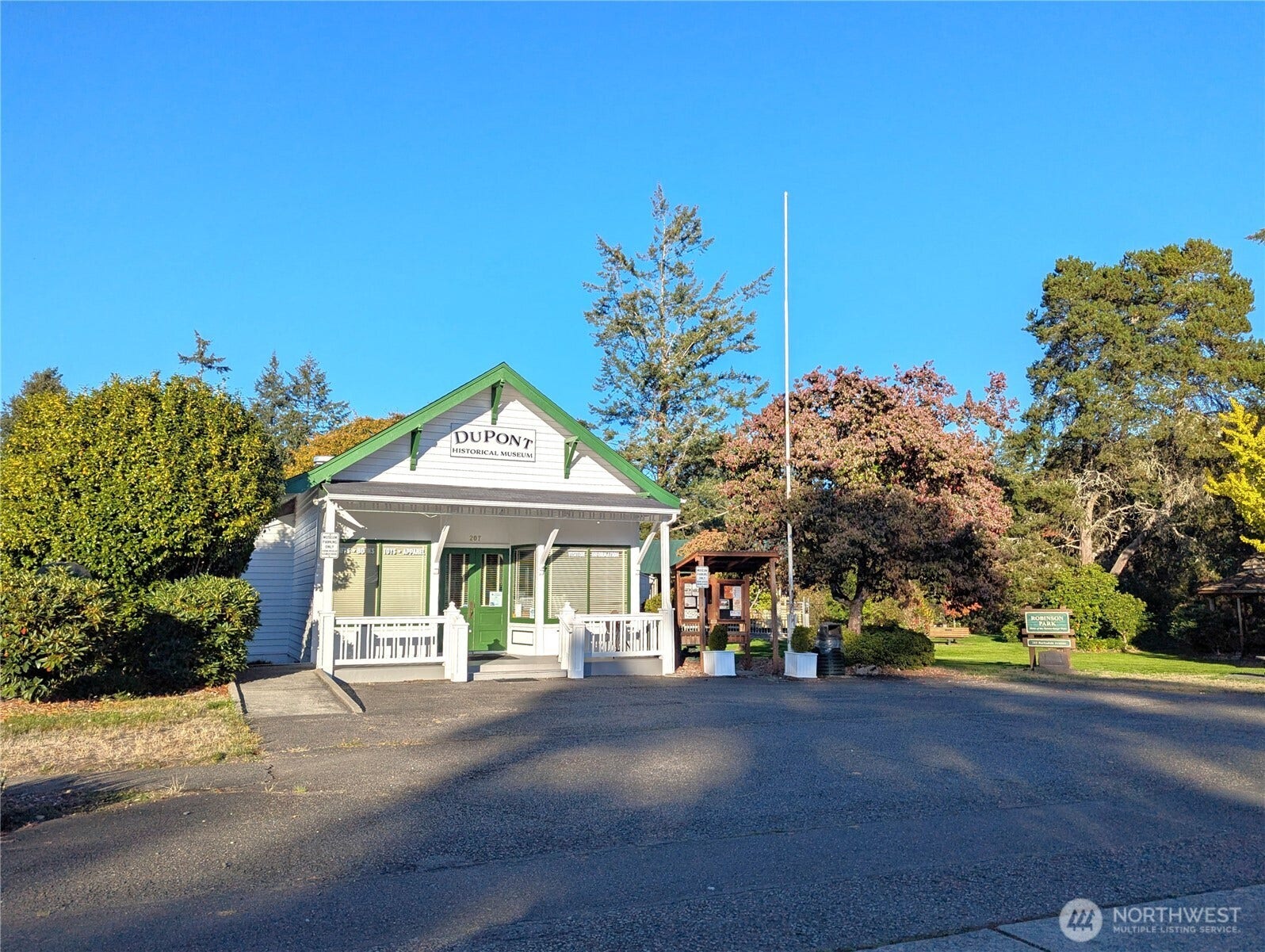 201 Brandywine Avenue, Dupont, WA 98327 DuPont Historical Musuem one street away