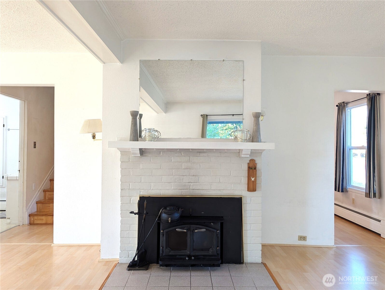 201 Brandywine Avenue, Dupont, WA 98327 Wood burning stove fireplace