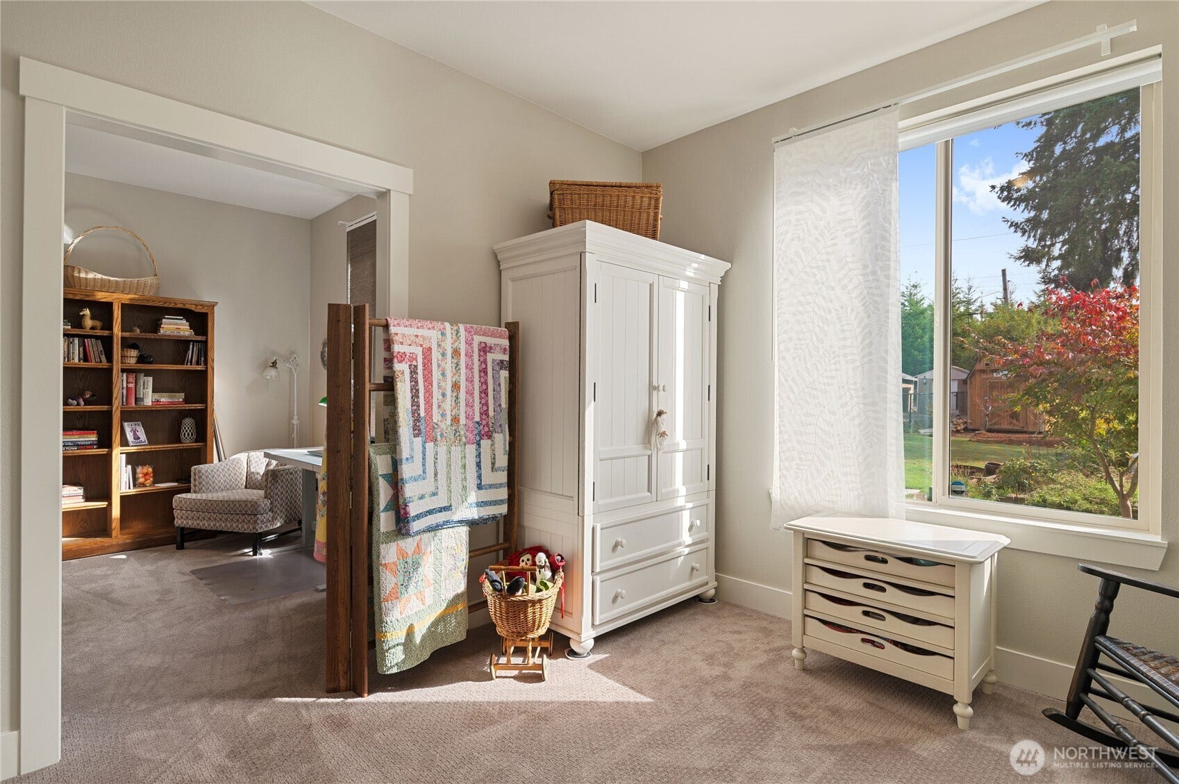 The third room can be a guest room/hobby space.