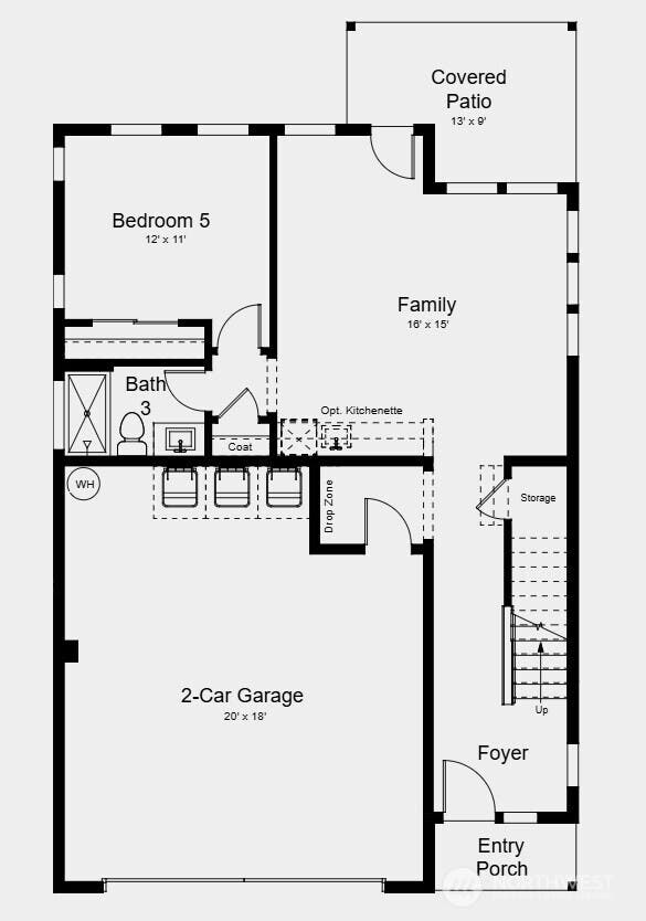 13627 SE 72nd Drive, Newcastle, WA 98059 Additional Highlights Include: built-in single wall oven with professional gas range top, stacked upper cabinets with glass inserts at kitchen, RevWood at stairs throughout, and gas line for outdoor BBQ.