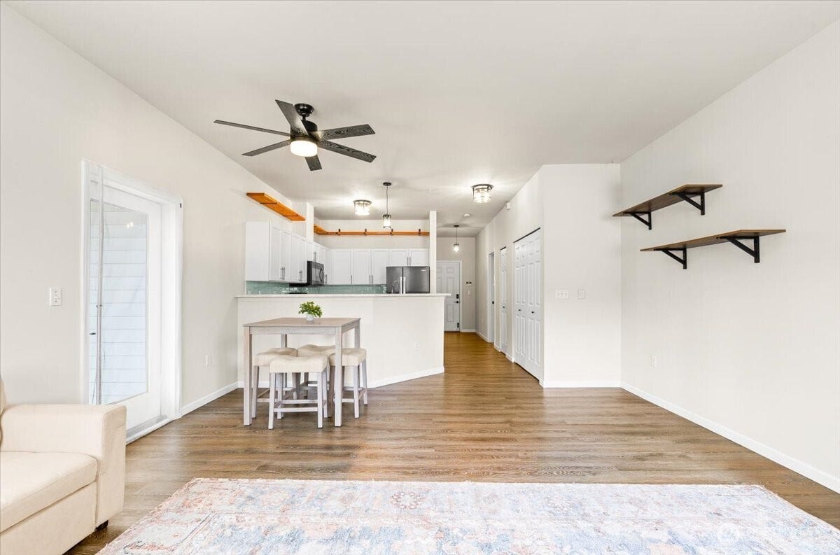 17426 Bothell Way NE, #A302, Bothell, WA 98011 Opposite side of living-room and kitchen.