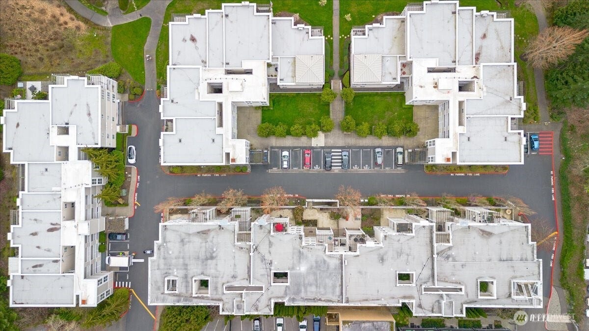 17426 Bothell Way NE, #A302, Bothell, WA 98011 Building "A" is the building with the small "RED DOT" in front of it is another building that faces the river.