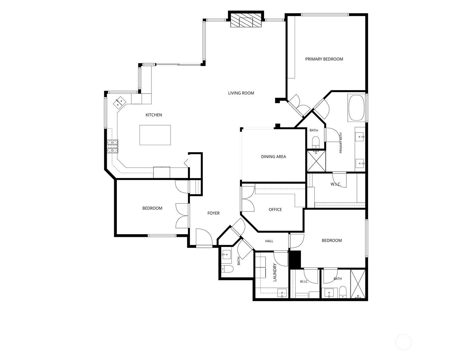 True 3 bedroom!