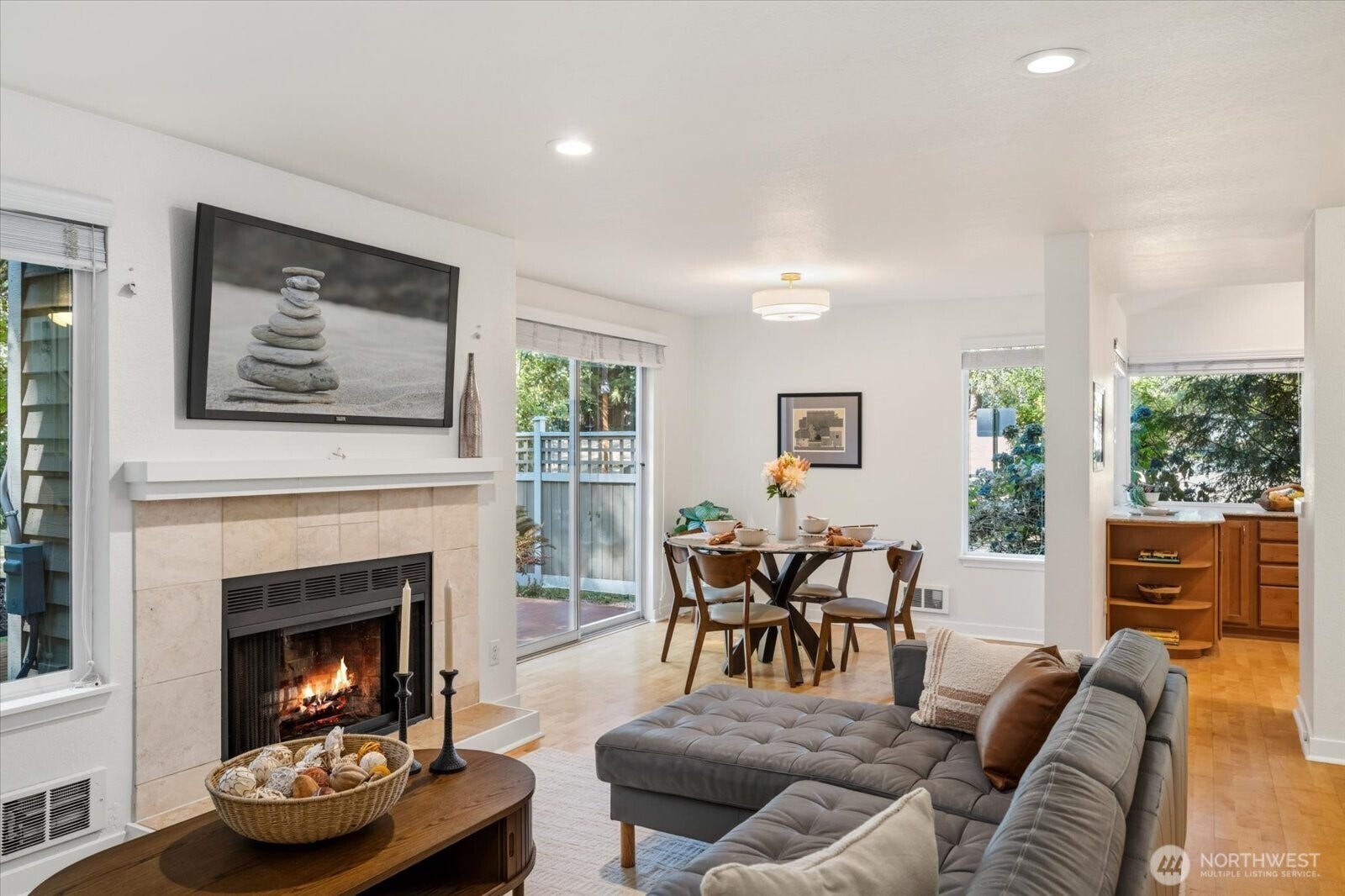 11411 102nd Court NE, Kirkland, WA 98033 The open-floor plan is ideal for everyday living and entertaining.