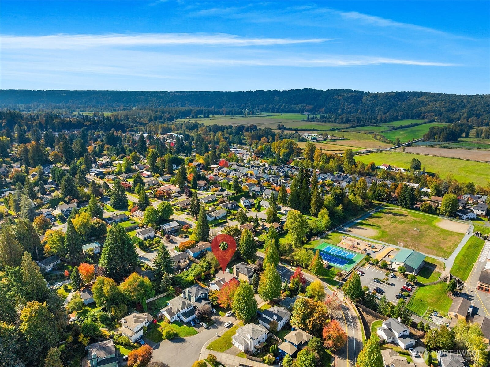 26809 NE 163rd Street, Duvall, WA 98019 Convenient to the Snoqualmie Valley Trail, farmers market, and Cherry Valley Elementary School.