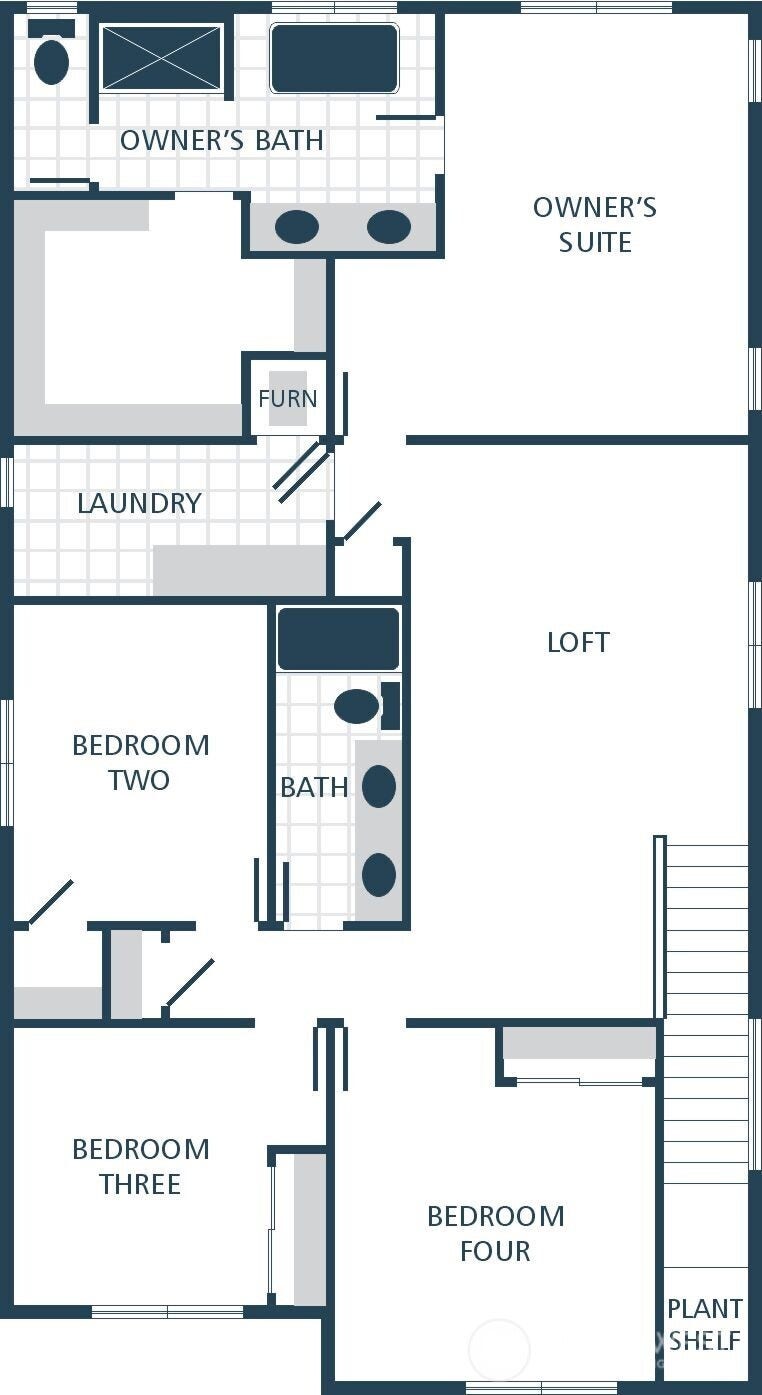 7717 Upper Ridge Road, Everett, WA 98203 IMAGE IS A RENDERING!! photographs are for illustrative purposes only. Features, finishes, interior/exterior colors, landscaping and floorplan shown may vary from actual homes built.