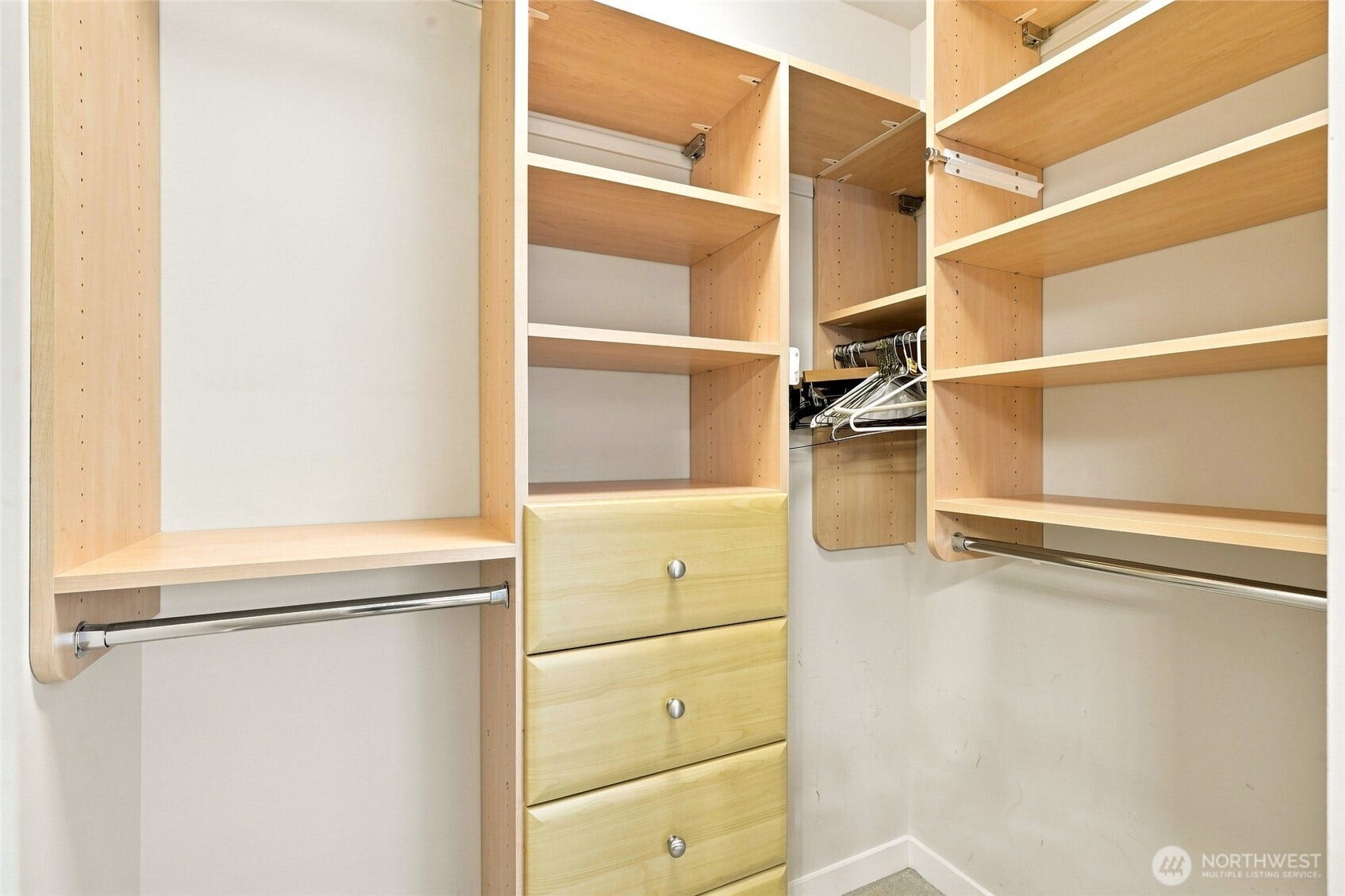2607 Western Avenue, #1002, Seattle, WA 98121 Ample closet space in primary bedroom.