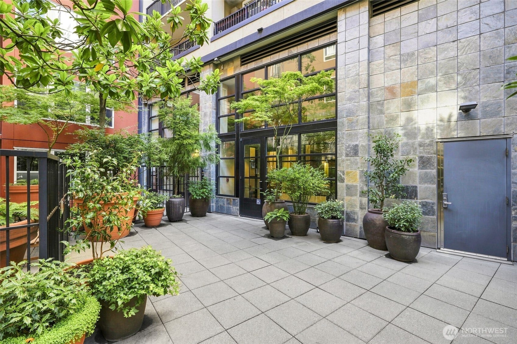 2607 Western Avenue, #1002, Seattle, WA 98121 Secure fob entrance.