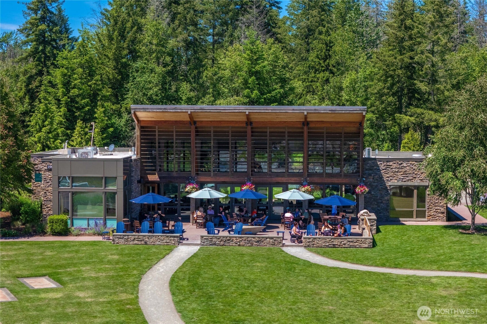 19014 146th Street E, Bonney Lake, WA 98391 Post & Pour, your neighborhood bistro. Also just a short walk away, enjoy great food and drink with an amazing view of Mt. Rainier