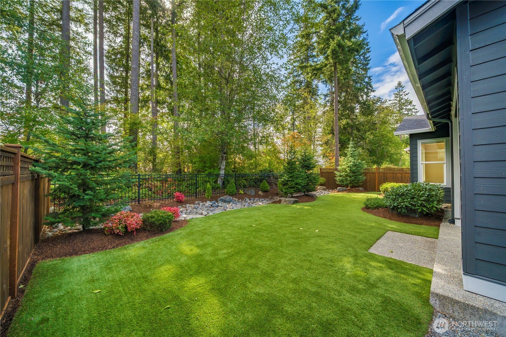 19014 146th Street E, Bonney Lake, WA 98391 High-grade turf, fully fenced and plenty of usable space.