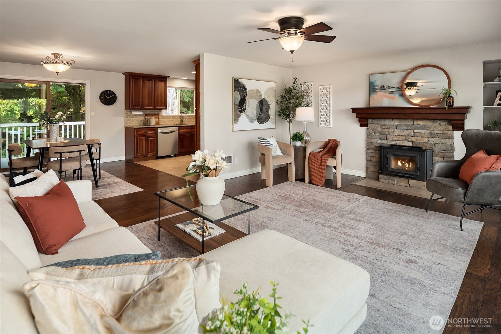 12824 141st Place SE, Snohomish, WA 98290 The open concept space makes everyday living a breeze.