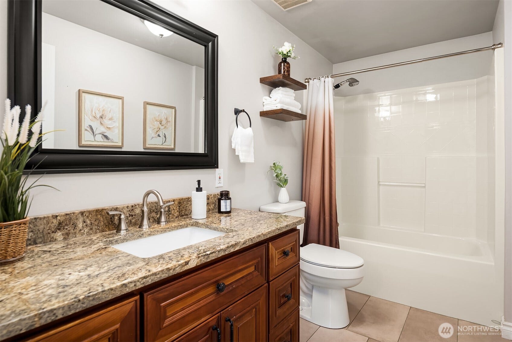 12824 141st Place SE, Snohomish, WA 98290 Beautifully updated bathroom provide everything need for family or guests.