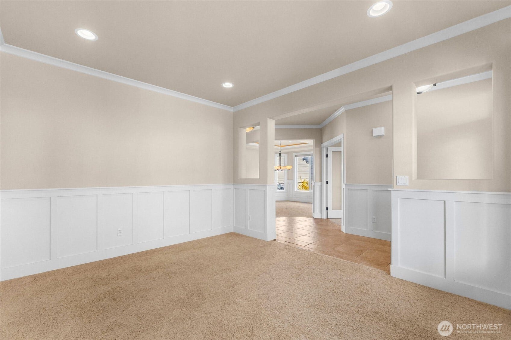 10705 176th Avenue E, Bonney Lake, WA 98391 Living Room view to Hallway