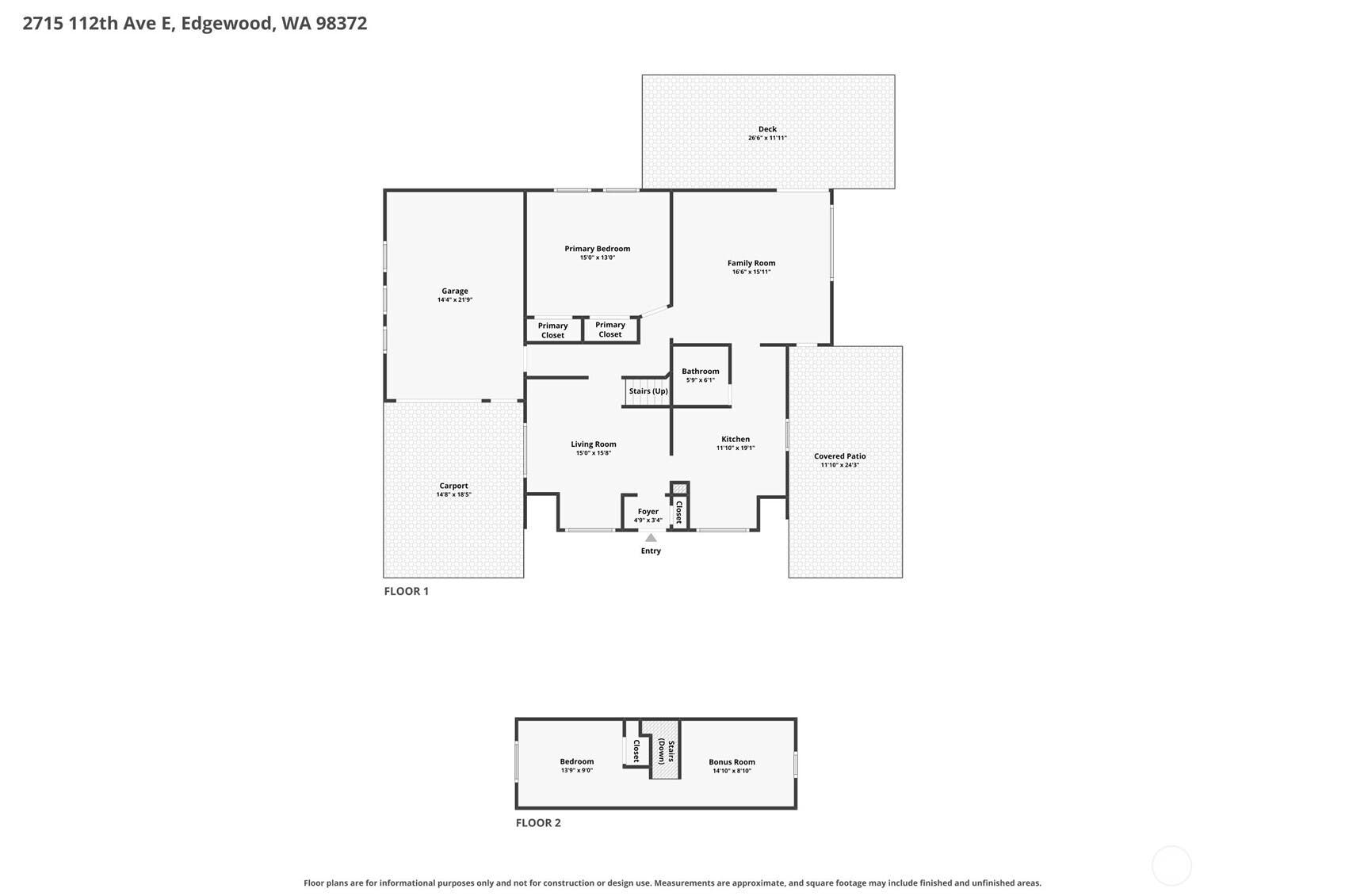 2715 112th Avenue E, Edgewood, WA 98372 2715 112th Avenue E, Edgewood, WA 98372