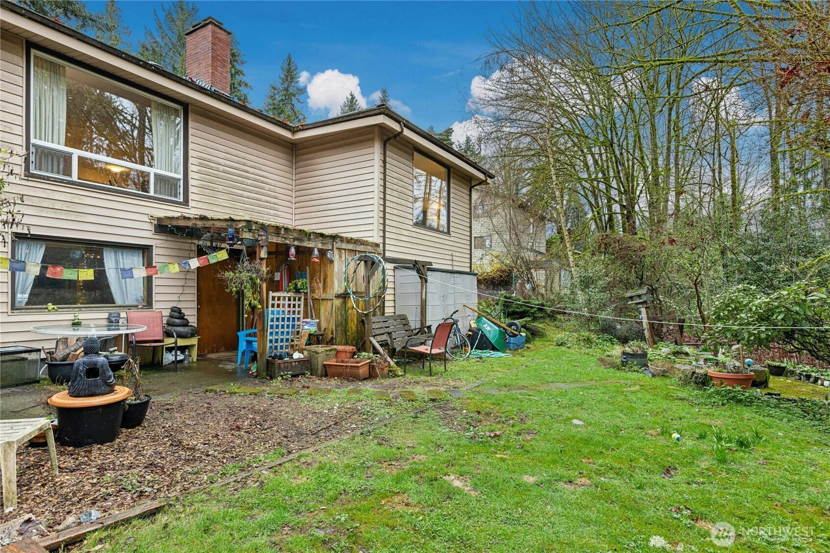 6526 NE 198th Street, Kenmore, WA 98028 Backyard.