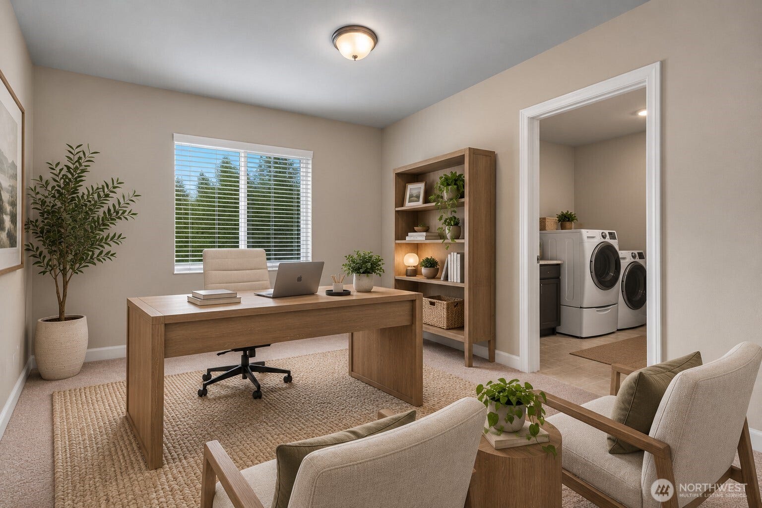 7040 Desperado Drive SE, Tumwater, WA 98501 Den/office area off utility room