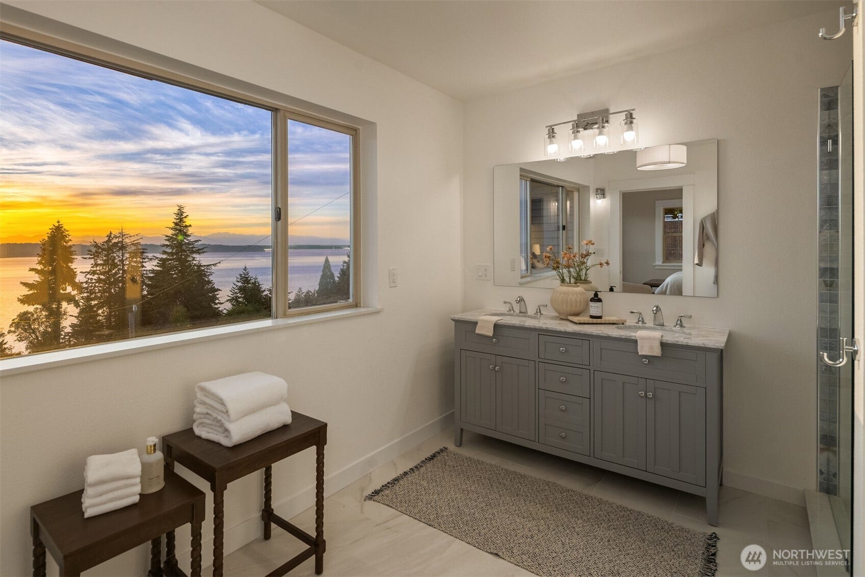 15901 23rd Avenue SW, Burien, WA 98166 Recently remodeled primary bath.