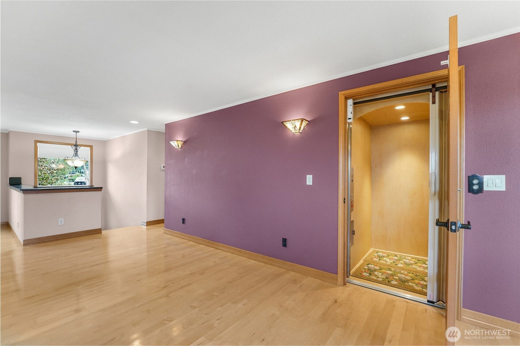 Custom elevator.