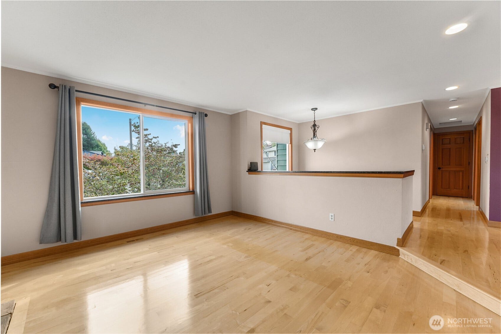Beautiful hardwood floors.