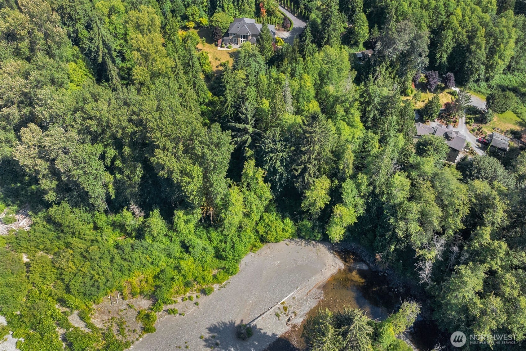 A private 5 acre retreat on Pilchuck Creek.