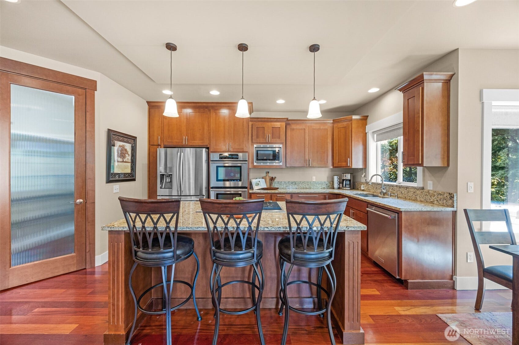 Thoughtfully designed kitchen.